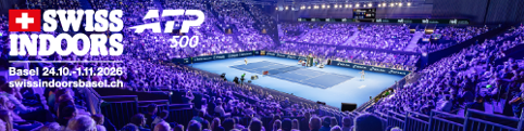 Swiss Indoors Basel, ATP 500, 24 Oct – 1 Nov 2026, swissindoorsbasel.ch
